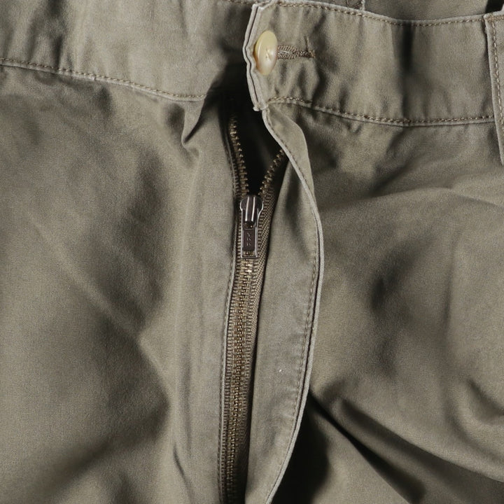 Ralph Lauren POLO by Ralph Lauren Two-pleat Chino Pants for Men, W34 equivalent cotton Khaki type beige Vintage Second Hand