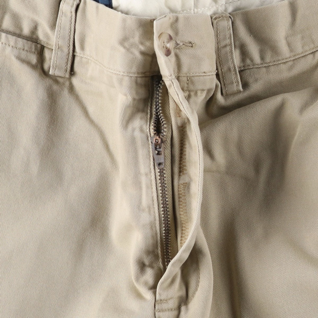 Ralph Lauren POLO by Ralph Lauren PRESTON PANT Chino pants for men, equivalent to w35 cotton Beige type Vintage Second Hand