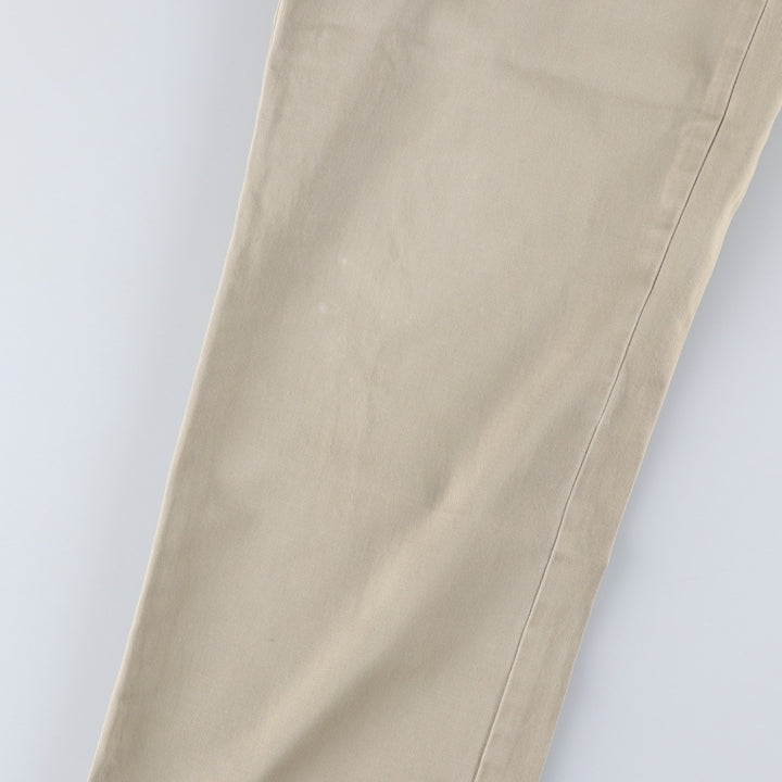 Ralph Lauren POLO by Ralph Lauren PRESTON PANT Chino pants for men, equivalent to w35 cotton Beige type Vintage Second Hand