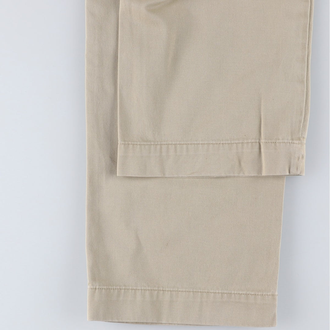 Ralph Lauren POLO by Ralph Lauren PRESTON PANT Chino pants for men, equivalent to w35 cotton Beige type Vintage Second Hand