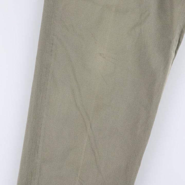Ralph Lauren POLO by Ralph Lauren Two-pleat Chino Pants for Men, W34 equivalent cotton Khaki type Vintage Second Hand