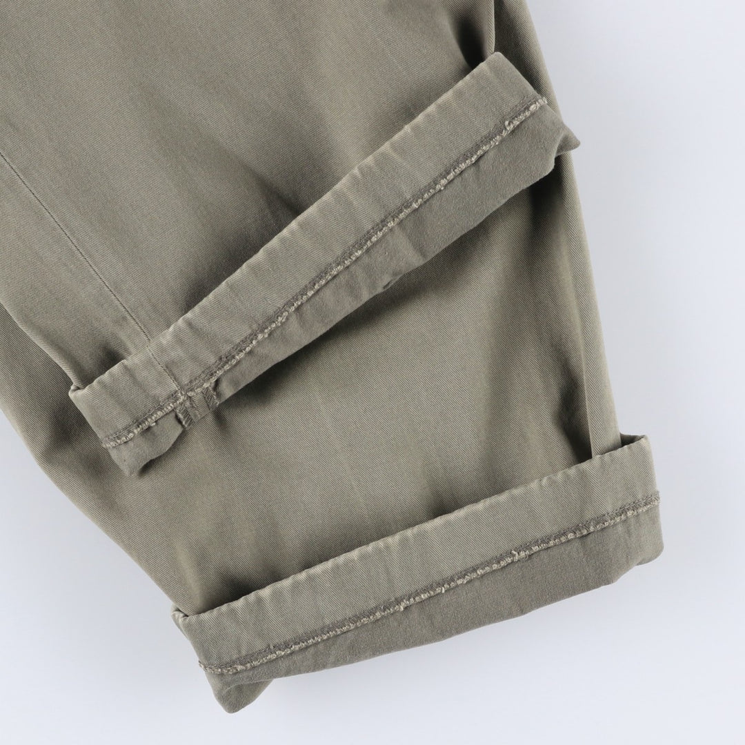 Ralph Lauren POLO by Ralph Lauren Two-pleat Chino Pants for Men, W34 equivalent cotton Khaki type Vintage Second Hand