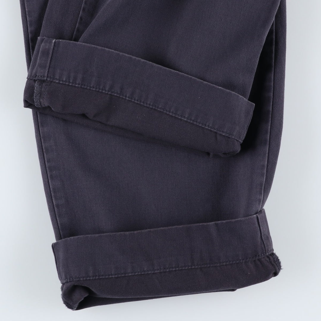 Ralph Lauren POLO by Ralph Lauren Chino Pants Men's W34 equivalent cotton navy blue type Vintage Second Hand