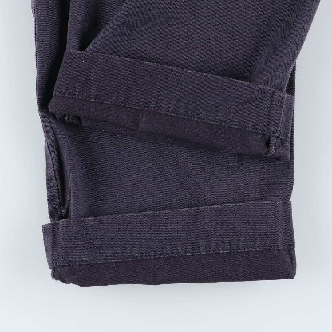 Ralph Lauren POLO by Ralph Lauren Chino Pants Men's W34 equivalent cotton navy blue type Vintage Second Hand