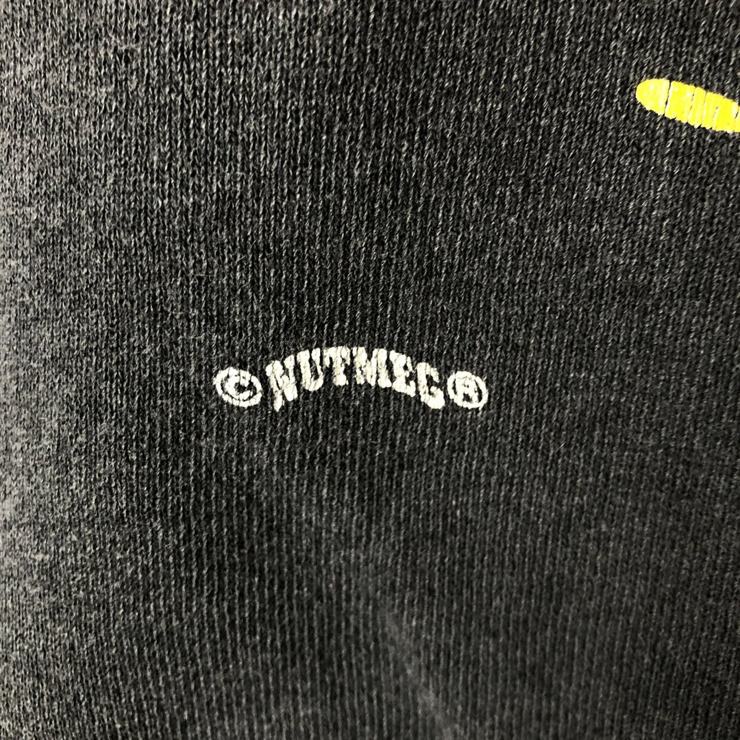 Vintage 90'S Lee SPORT NFL Pittsburgh Steelers print sweatshirt, men's size L cotton black type Vintage Second Hand