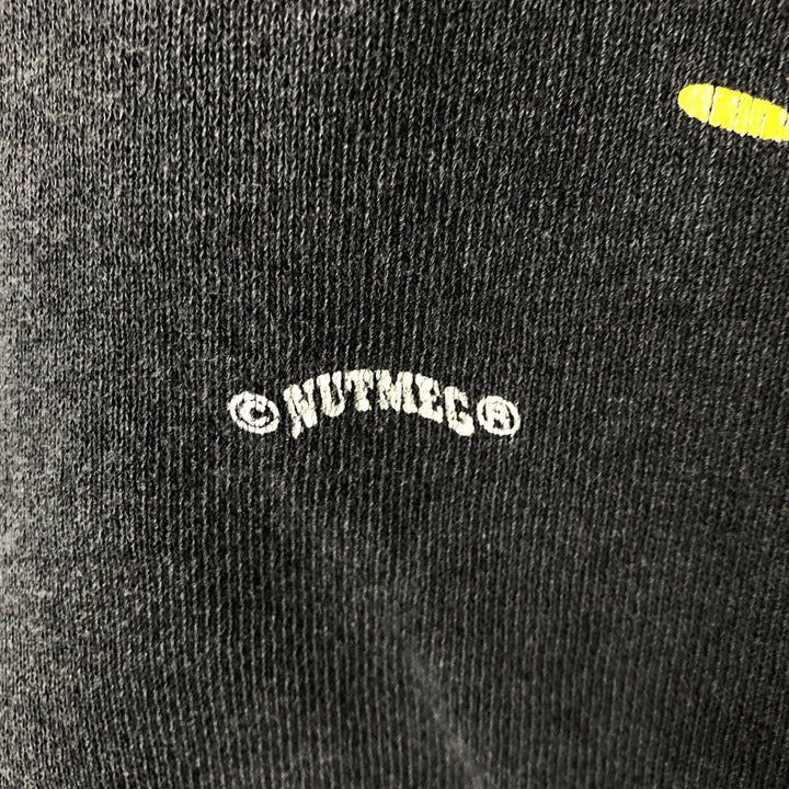Vintage 90'S Lee SPORT NFL Pittsburgh Steelers print sweatshirt, men's size L cotton black type Vintage Second Hand