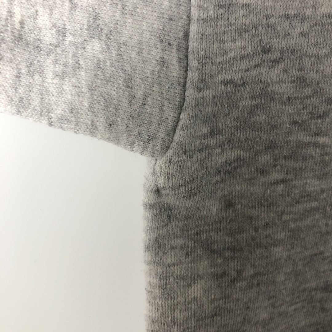 Vintage 90'S Tartex triple-print college character sweatshirt, made in the USA, men's size L cotton gray type Vintage Second Hand