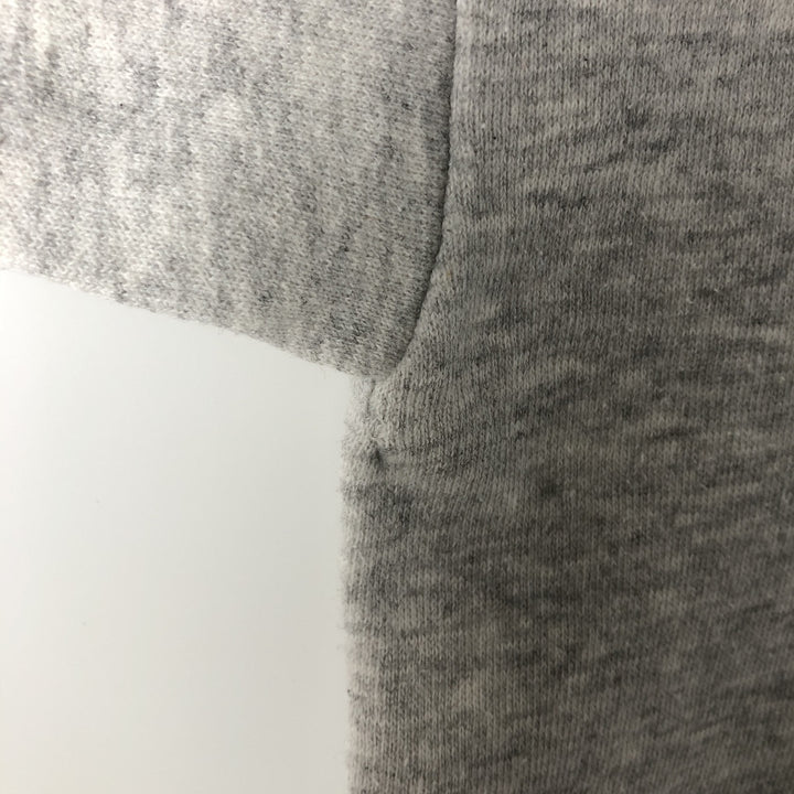 Vintage 90'S Tartex triple-print college character sweatshirt, made in the USA, men's size L cotton gray type Vintage Second Hand