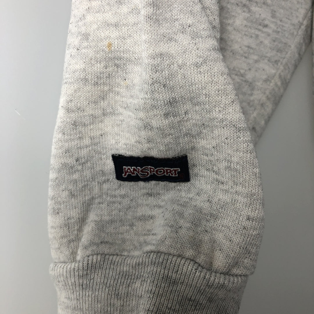 90'S JanSport Purdue University 3-Panel Print College Sweatshirt, Made in USA, Men's XL polyester gray type Vintage Second Hand