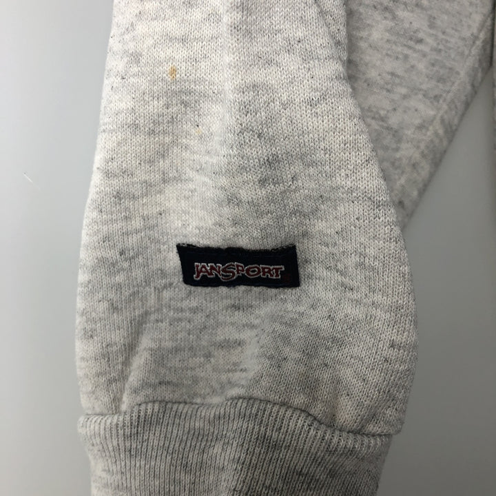90'S JanSport Purdue University 3-Panel Print College Sweatshirt, Made in USA, Men's XL polyester gray type Vintage Second Hand