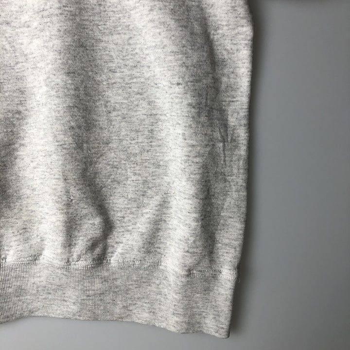 90'S JanSport Purdue University 3-Panel Print College Sweatshirt, Made in USA, Men's XL polyester gray type Vintage Second Hand