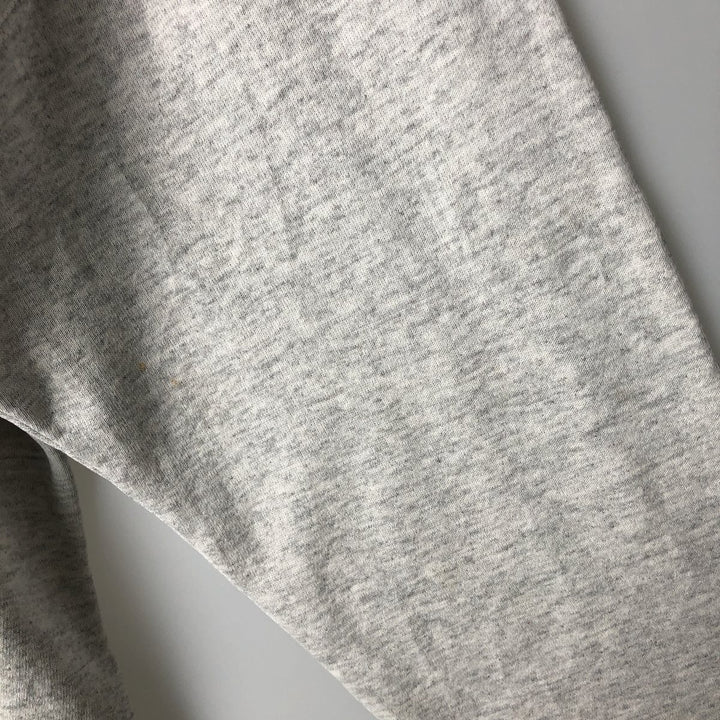90'S JanSport Purdue University 3-Panel Print College Sweatshirt, Made in USA, Men's XL polyester gray type Vintage Second Hand