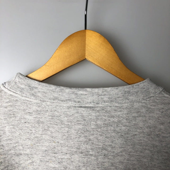 90'S JanSport Purdue University 3-Panel Print College Sweatshirt, Made in USA, Men's XL polyester gray type Vintage Second Hand