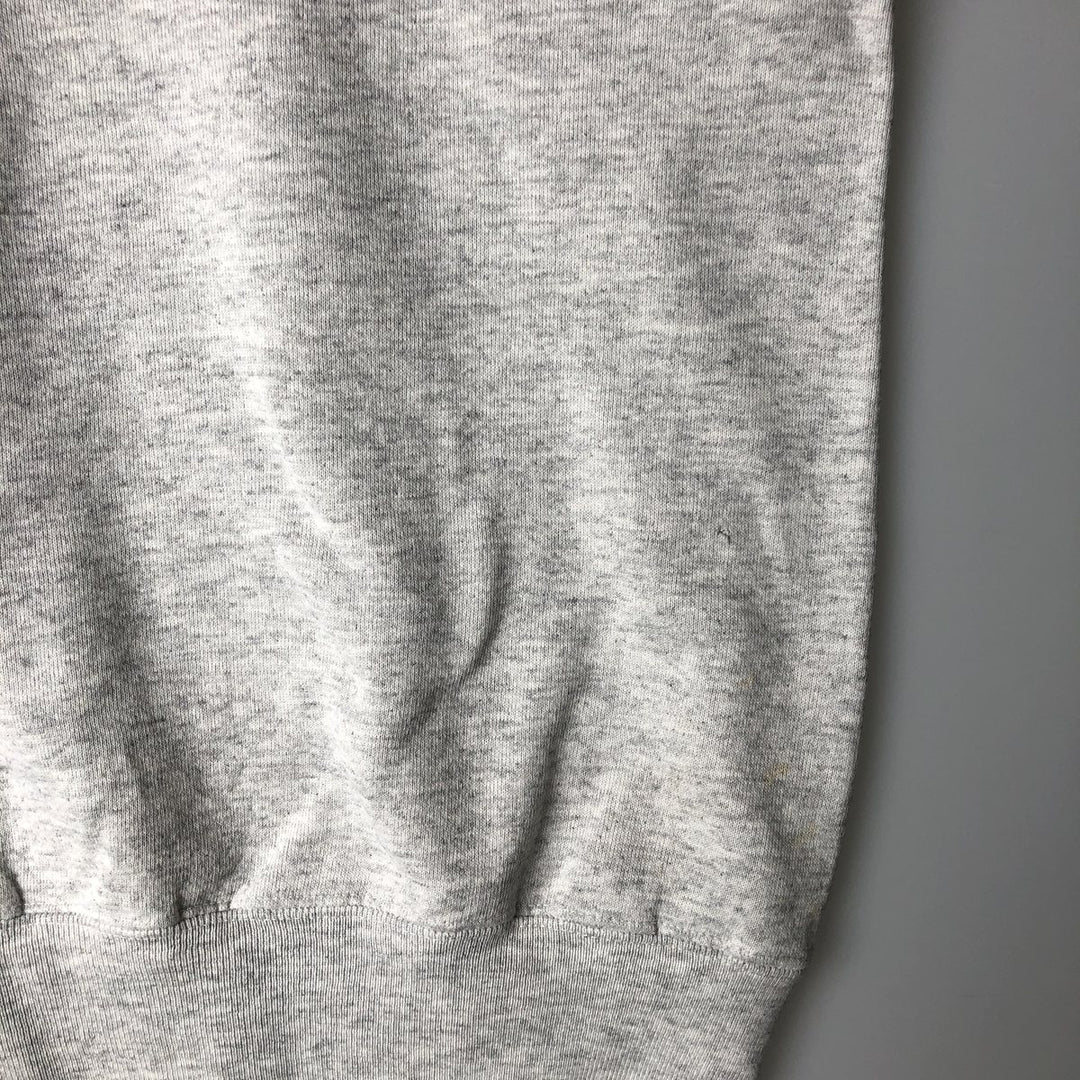 90'S JanSport Purdue University 3-Panel Print College Sweatshirt, Made in USA, Men's XL polyester gray type Vintage Second Hand