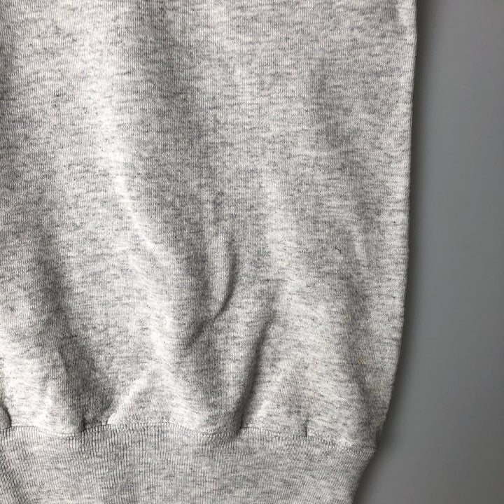90'S JanSport Purdue University 3-Panel Print College Sweatshirt, Made in USA, Men's XL polyester gray type Vintage Second Hand
