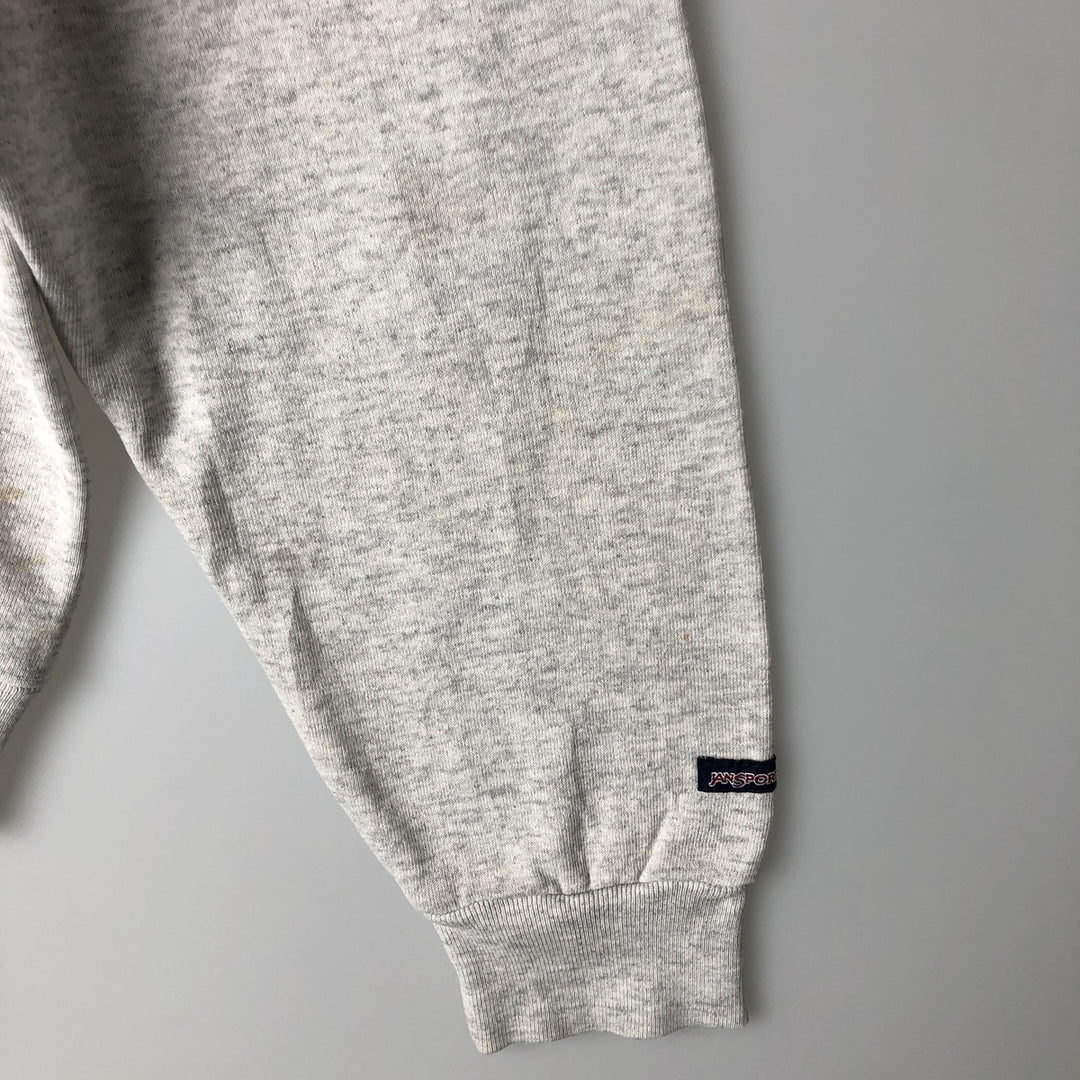 90'S JanSport Purdue University 3-Panel Print College Sweatshirt, Made in USA, Men's XL polyester gray type Vintage Second Hand