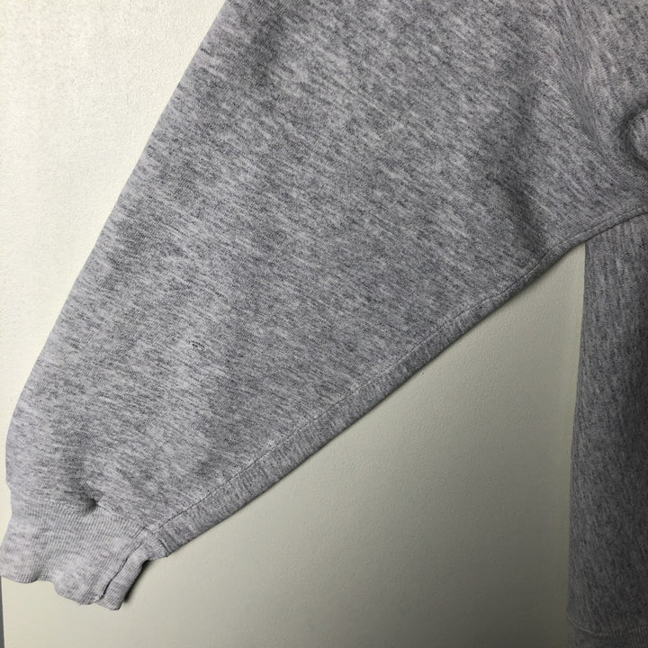 Vintage 90'S Lee Cross Grain Print Sweatshirt, Made in USA, Men's Size L cotton gray type Vintage Second Hand
