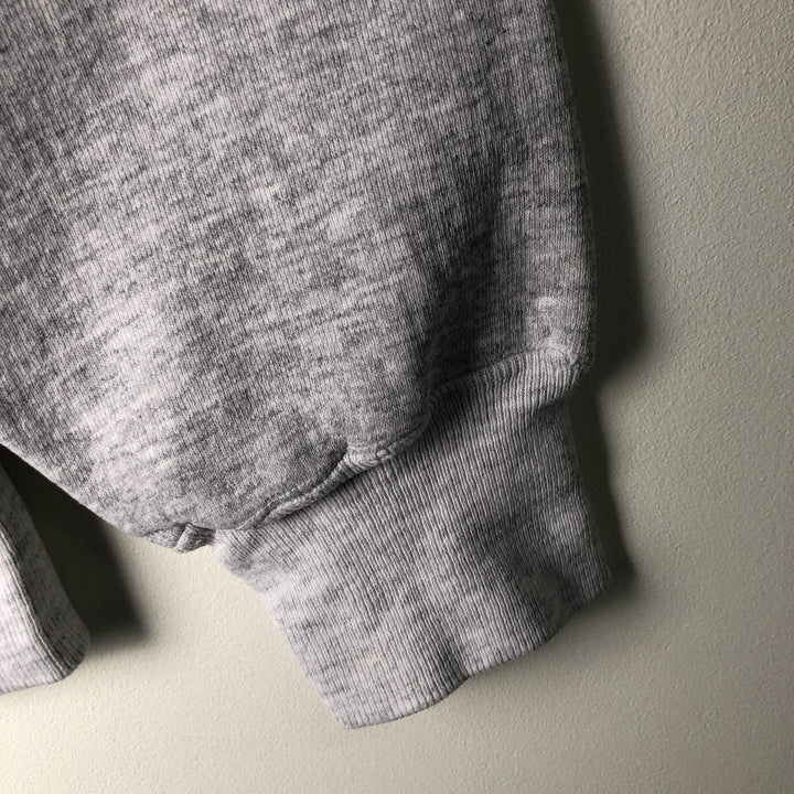 Vintage 90'S Lee Cross Grain Print Sweatshirt, Made in USA, Men's Size L cotton gray type Vintage Second Hand