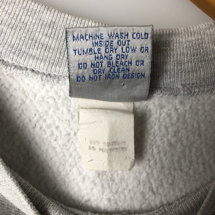Vintage 1990'S Crable Sportswear Ohio University college sweatshirt, made in the USA, size XL, men's cotton gray type Vintage Second Hand
