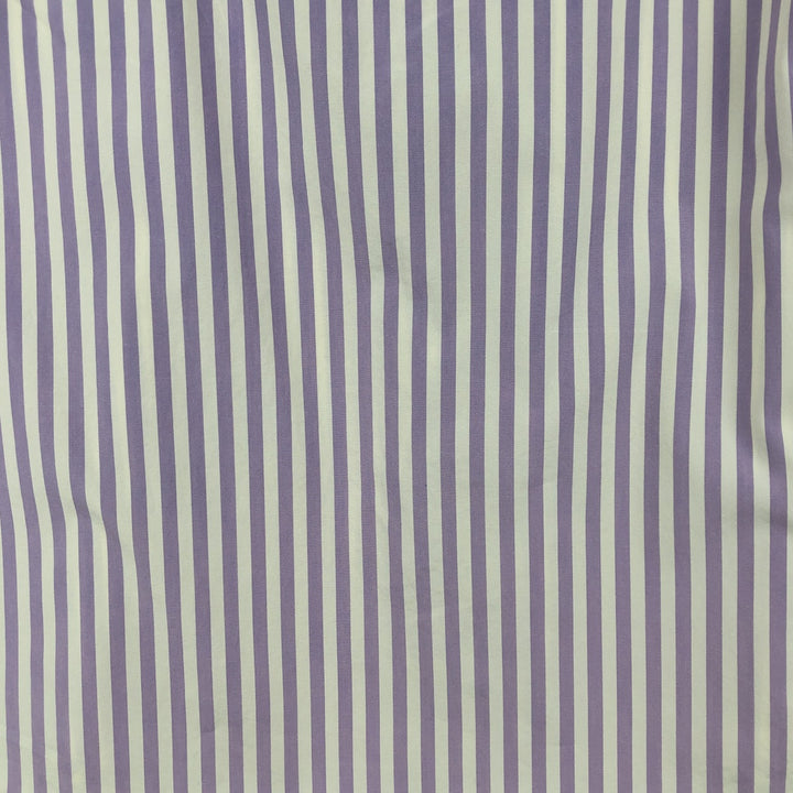 2000'S Ralph Lauren Jeans Co. long-sleeved button-down striped shirt, men's size M cotton purple type Vintage Second Hand