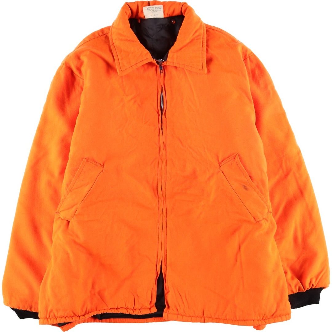 Vintage 1980'S Black Sheep padded hunting jacket, men's size XL unclear orange type Vintage Second Hand