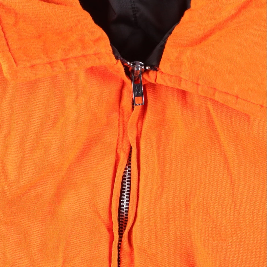 Vintage 1980'S Black Sheep padded hunting jacket, men's size XL unclear orange type Vintage Second Hand