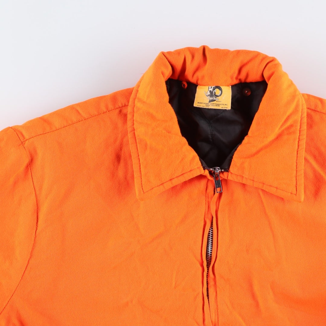Vintage 1980'S Black Sheep padded hunting jacket, men's size XL unclear orange type Vintage Second Hand
