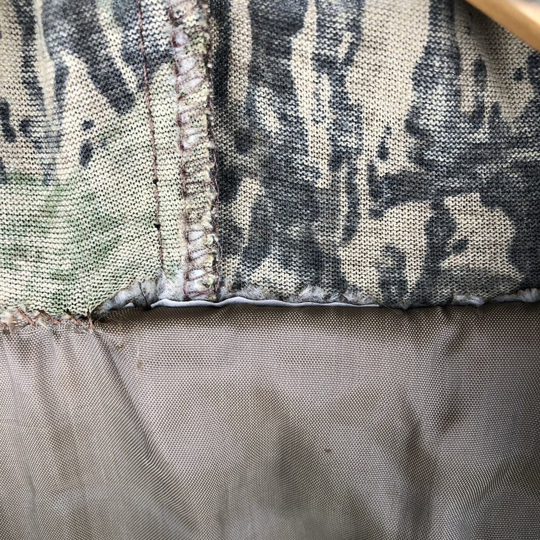 Special Price: Duxbak Camouflage Pattern Realtree Camo Padded Parka Puffer Jacket, Men's Size XL, Vintage unclear Khaki type Vintage Second Hand