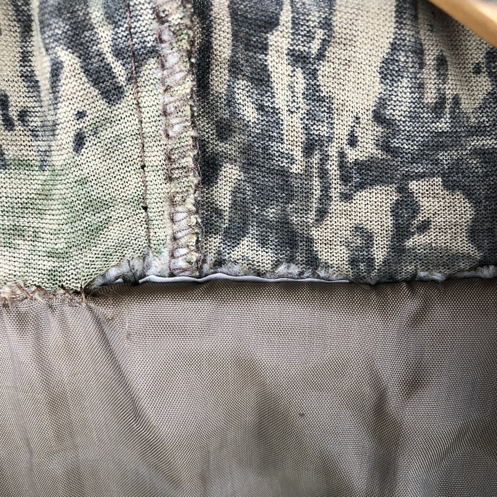 Special Price: Duxbak Camouflage Pattern Realtree Camo Padded Parka Puffer Jacket, Men's Size XL, Vintage unclear Khaki type Vintage Second Hand