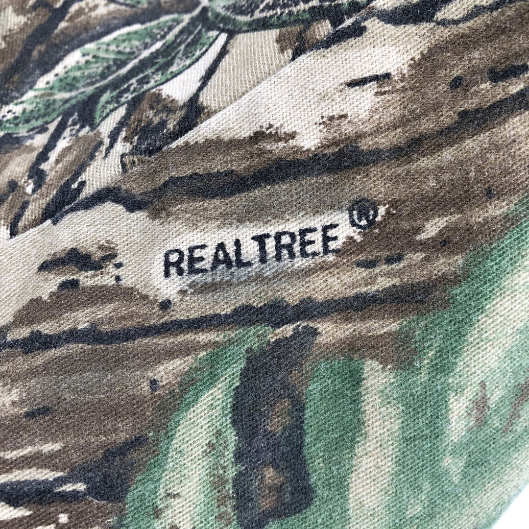 Special Price: Duxbak Camouflage Pattern Realtree Camo Padded Parka Puffer Jacket, Men's Size XL, Vintage unclear Khaki type Vintage Second Hand