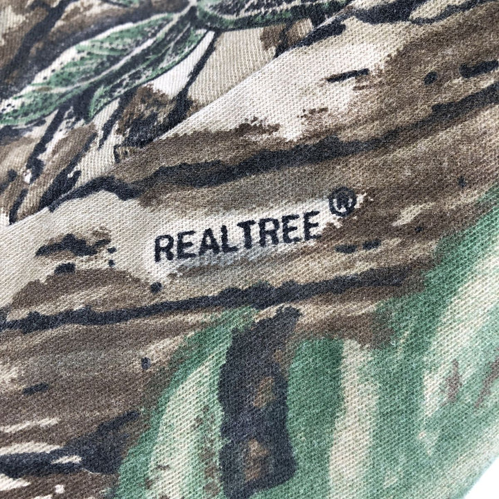 Special Price: Duxbak Camouflage Pattern Realtree Camo Padded Parka Puffer Jacket, Men's Size XL, Vintage unclear Khaki type Vintage Second Hand