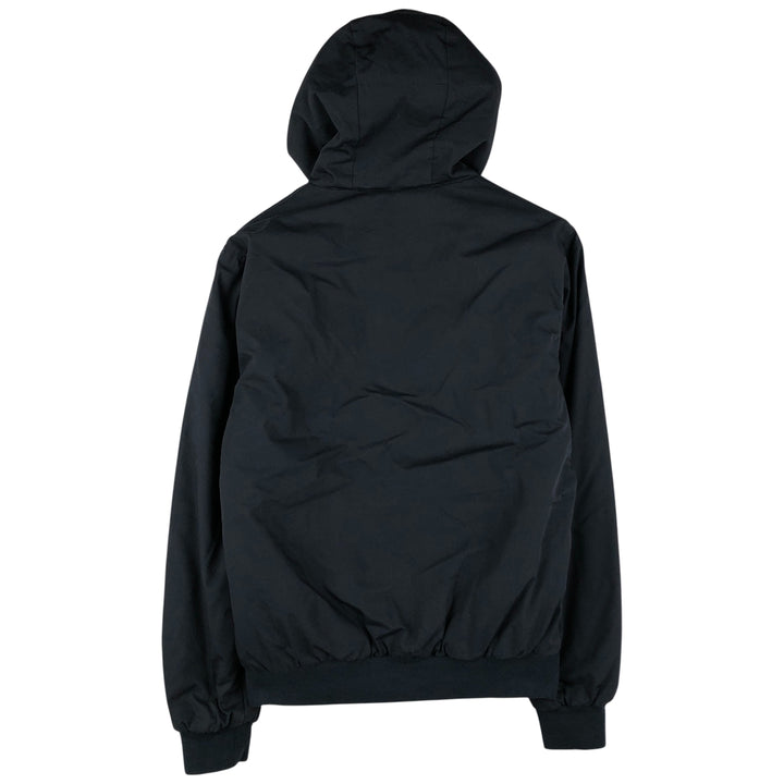 Civilian SCHOTT padded hooded military flight jacket, men's size M polyester black type Vintage Second Hand