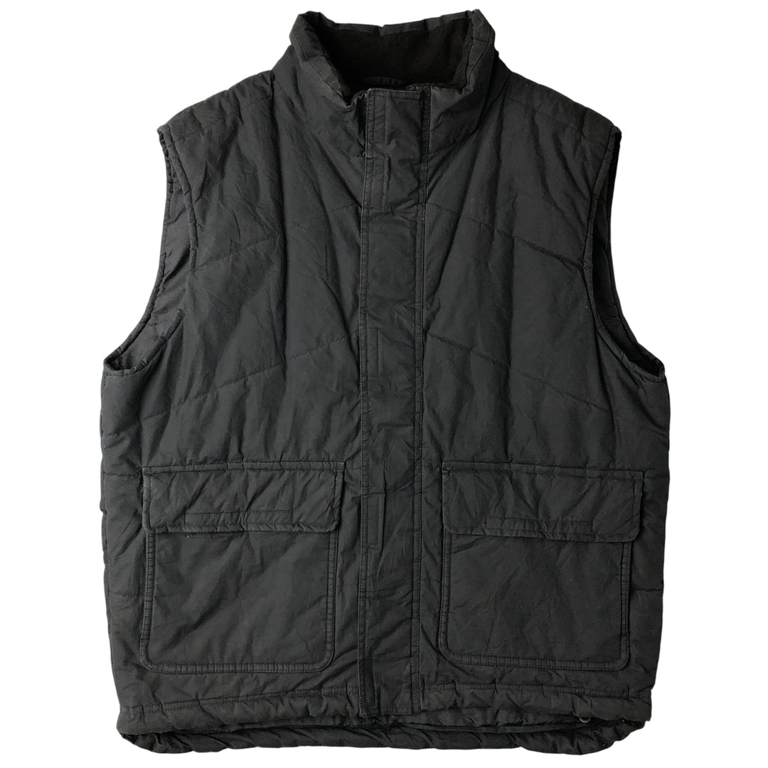 90'S GAP Vintage Padded Vest, Men's Size M polyester black type Vintage Second Hand