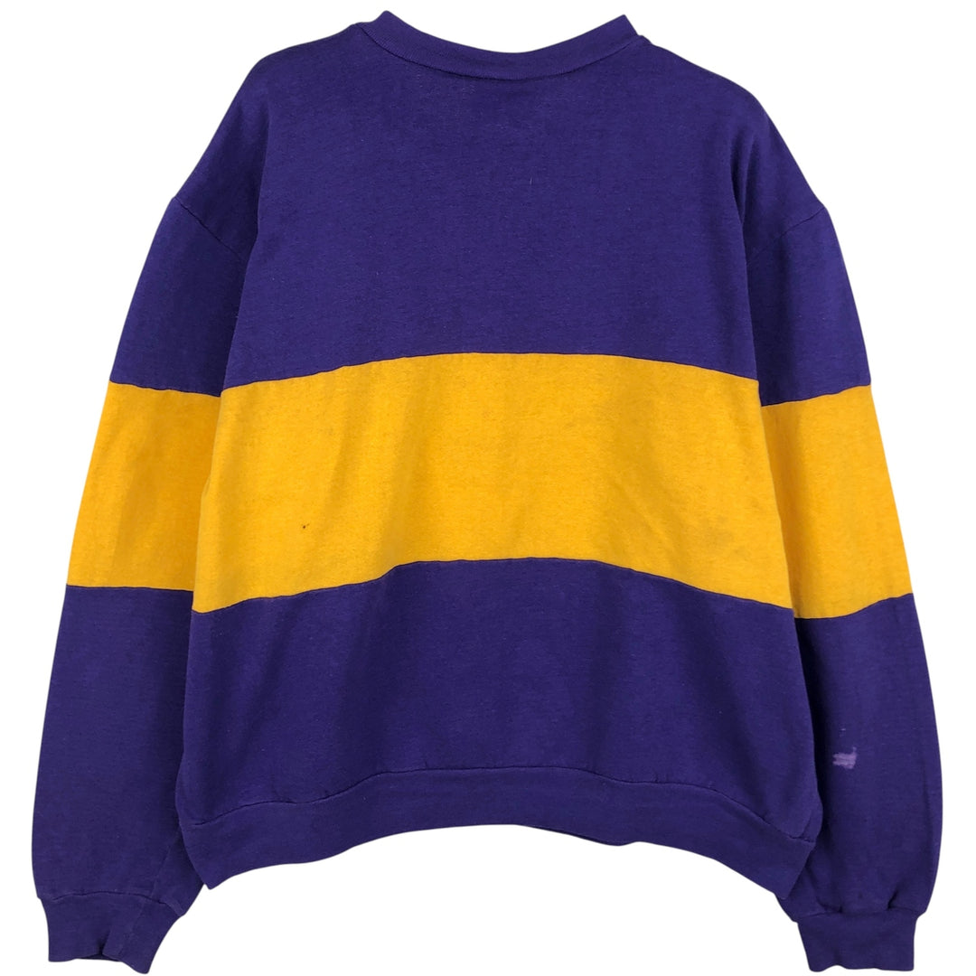 Nutmeg NBA Los Angeles Lakers Sweatshirt, Made in USA, Men's Size XL unclear purple type Vintage Second Hand