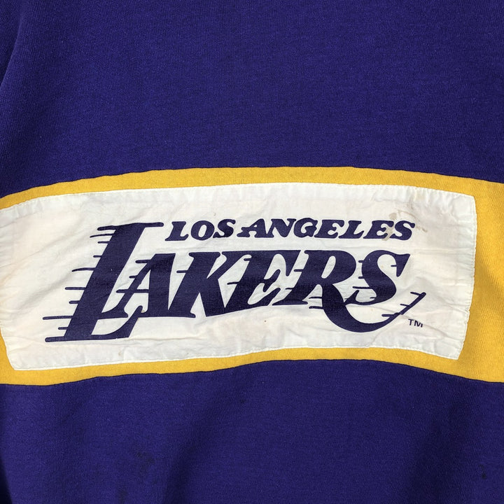 Nutmeg NBA Los Angeles Lakers Sweatshirt, Made in USA, Men's Size XL unclear purple type Vintage Second Hand