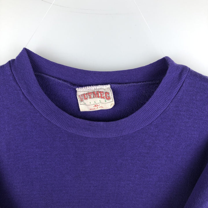 Nutmeg NBA Los Angeles Lakers Sweatshirt, Made in USA, Men's Size XL unclear purple type Vintage Second Hand