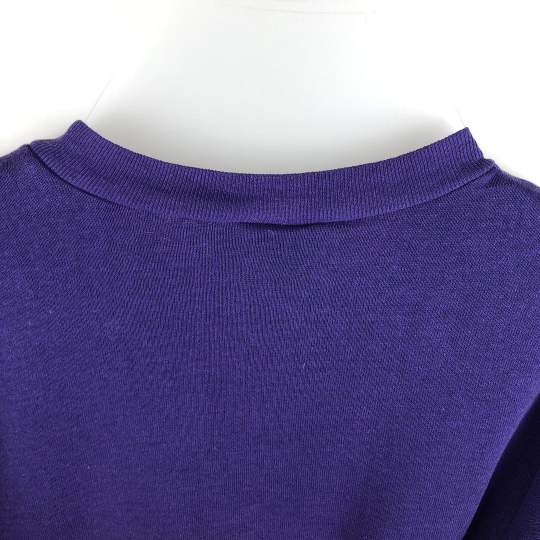 Nutmeg NBA Los Angeles Lakers Sweatshirt, Made in USA, Men's Size XL unclear purple type Vintage Second Hand