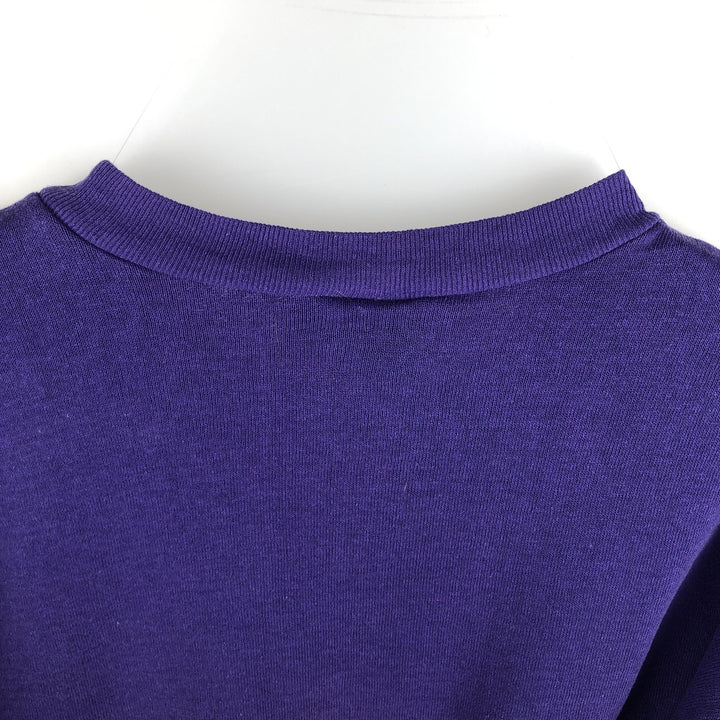 Nutmeg NBA Los Angeles Lakers Sweatshirt, Made in USA, Men's Size XL unclear purple type Vintage Second Hand