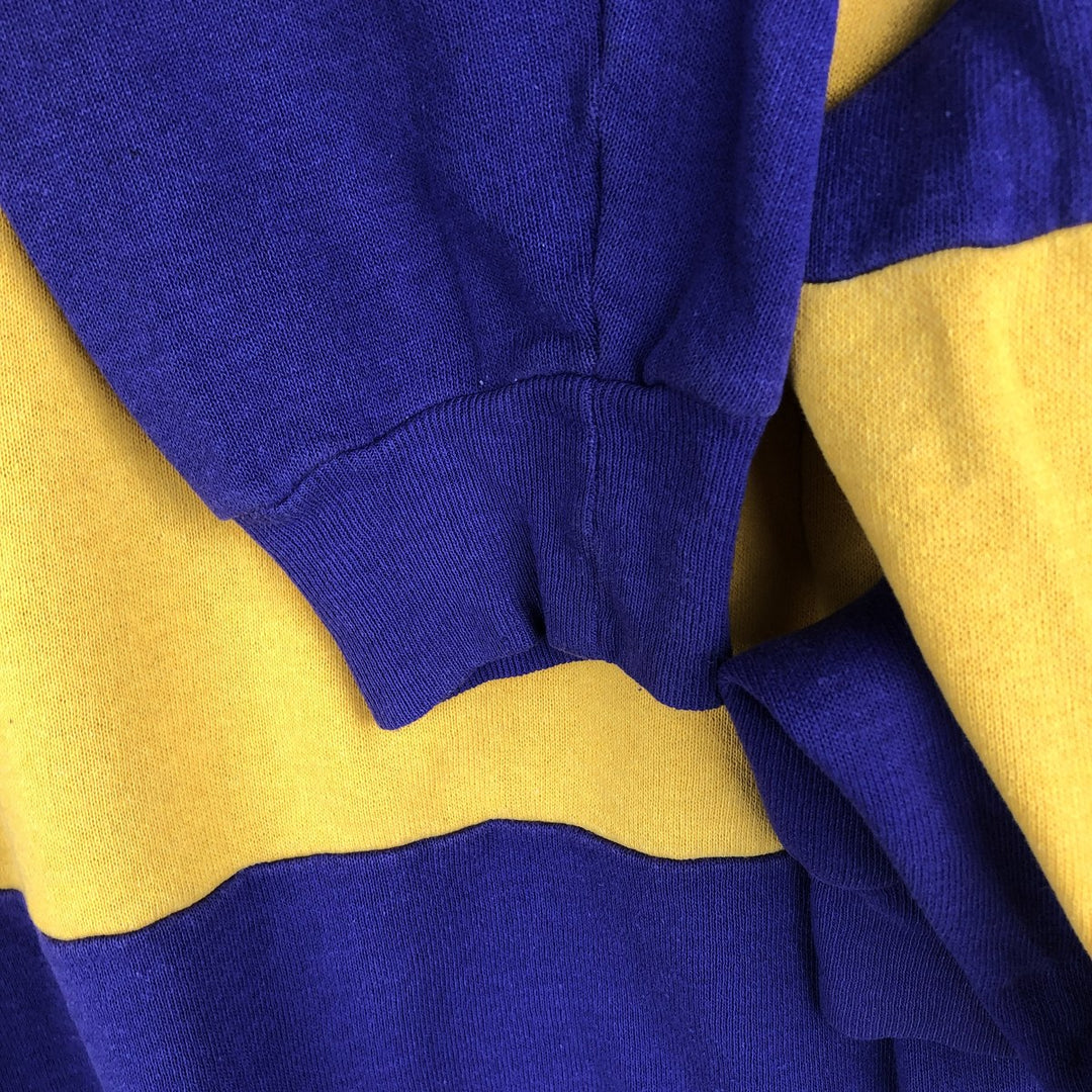 Nutmeg NBA Los Angeles Lakers Sweatshirt, Made in USA, Men's Size XL unclear purple type Vintage Second Hand