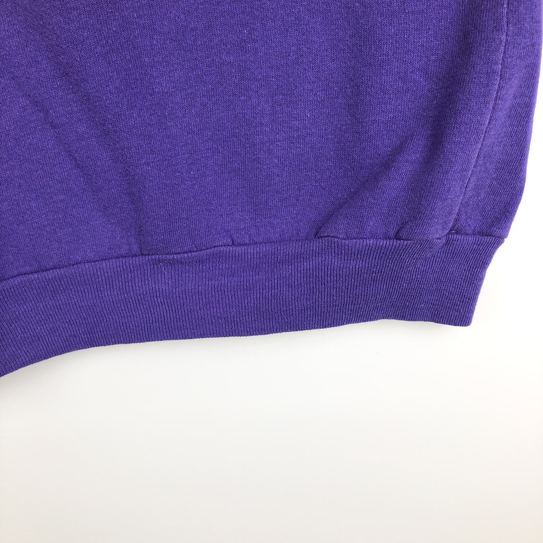 Nutmeg NBA Los Angeles Lakers Sweatshirt, Made in USA, Men's Size XL unclear purple type Vintage Second Hand