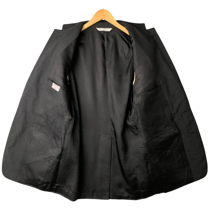 Borck Brothers Tailored Jacket, Made in USA, Men's Size M unclear Charcoal Vintage Second Hand