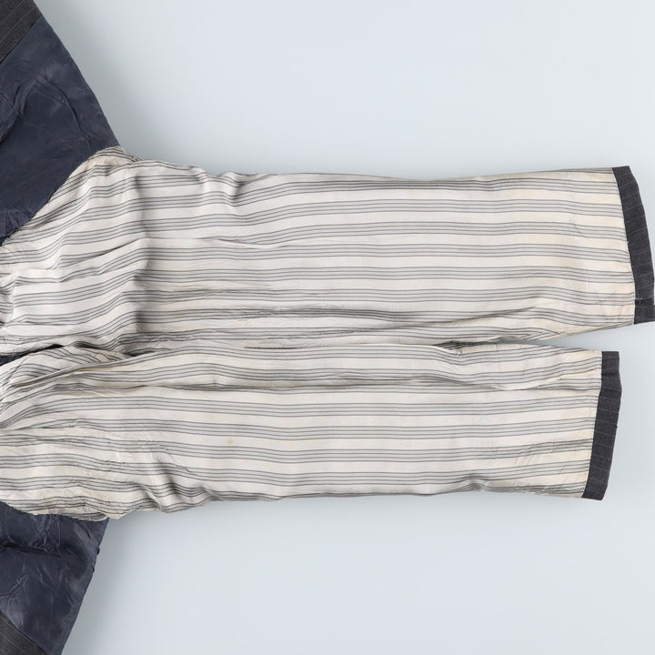 90'S Brooks Brothers MAKERS Stripe Pattern Tailored Jacket, Men's Size Medium, Vintage unclear gray type Vintage Second Hand