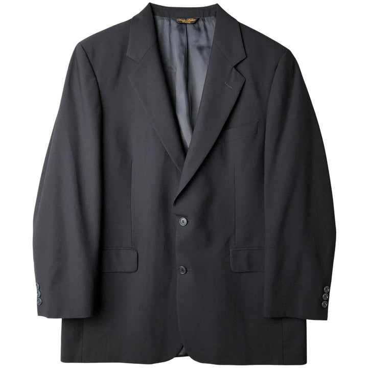 Brooks Brothers BROOKSEASE wool tailored jacket, men's size M wool navy blue type Vintage Second Hand