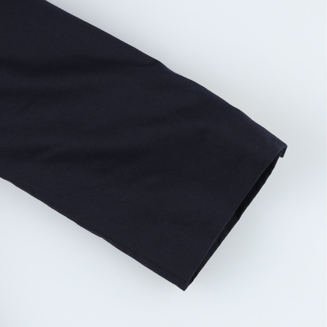 Ralph Lauren LAUREN Navy Blazer, Tailored Jacket, Made in Canada, Men's Size L wool navy blue type Vintage Second Hand