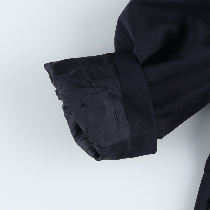 Ralph Lauren LAUREN Navy Blazer, Tailored Jacket, Made in Canada, Men's Size L wool navy blue type Vintage Second Hand