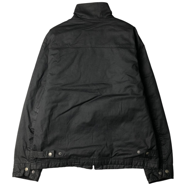 90'S GAP Vintage Padded Puffer Jacket, Men's Size Medium cotton black type Vintage Second Hand