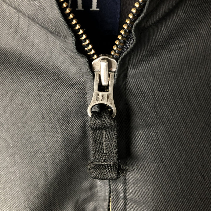 90'S GAP Vintage Padded Puffer Jacket, Men's Size Medium cotton black type Vintage Second Hand