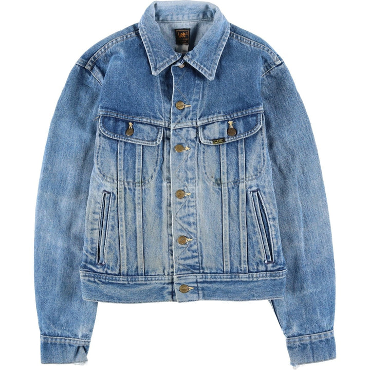 Vintage Lee denim jacket from the 1980'S to 1990s, made in the USA, size S. cotton Blue type light blue Vintage Second Hand