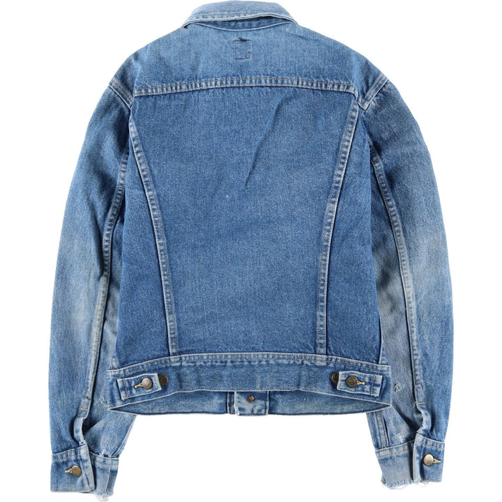 Vintage Lee denim jacket from the 1980'S to 1990s, made in the USA, size S. cotton Blue type light blue Vintage Second Hand