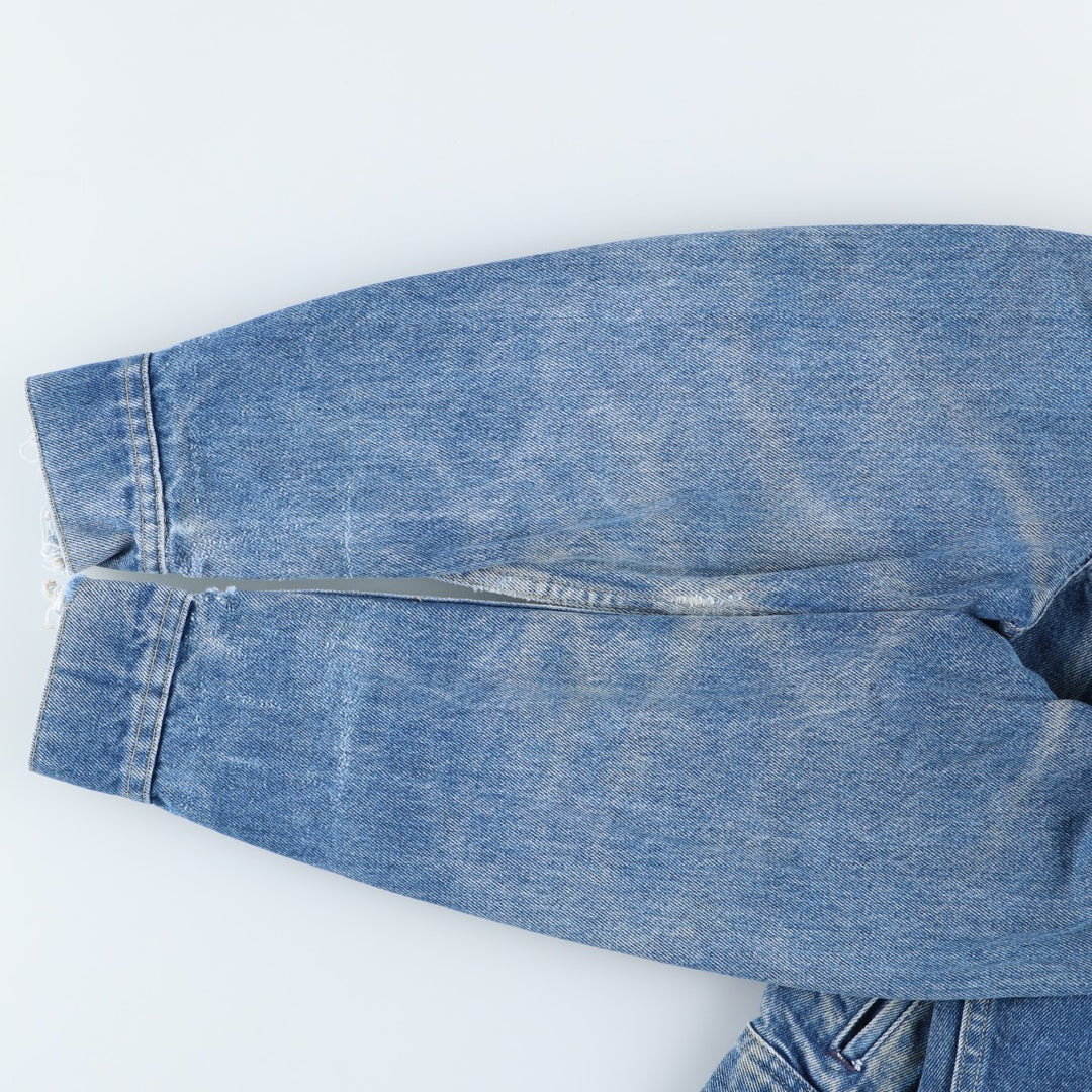 Vintage Lee denim jacket from the 1980'S to 1990s, made in the USA, size S. cotton Blue type light blue Vintage Second Hand